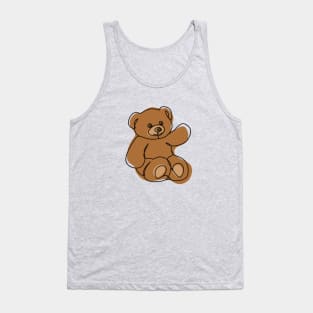 Teddy Bear v2 Tank Top